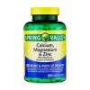 Spring Valley Calcium, Magnesium & Zinc Plus Vitamin D3 Coated Caplets, 250 Count