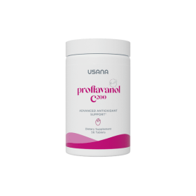 USANA Proflavanol C200 56 Tablets- Top-quality bioflavonoid and advanced vitamin C supplement twice as strong as Proflavanol C100