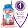 Vitafusion Fiber Well Sugar Free Fiber Supplement Gummies;  Fruit Flavored;  90 Count